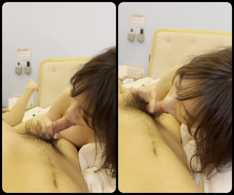 Em người yêu ngoan bú láp dương vật bự của anh